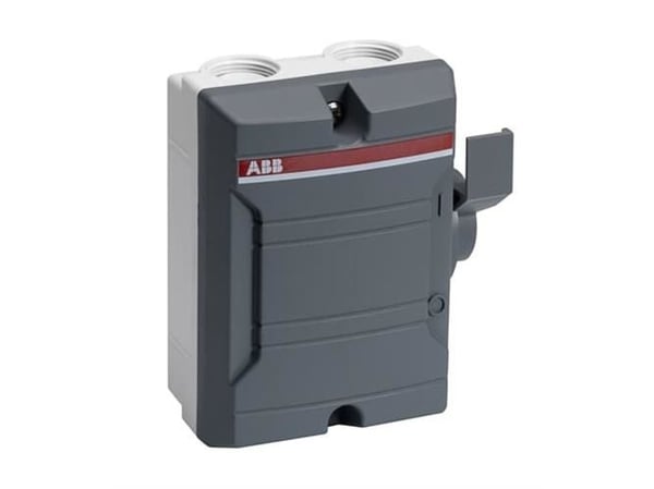 ABB BWS416TPSN, Kabel, 4P, 1 NO, 0 NC, Plast, Grå, 111 mm