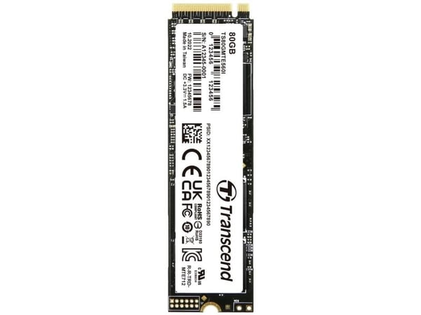 Transcend MTE560I, 80 GB, M.2