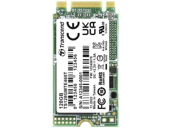Transcend MTE460T, 128 GB, M.2