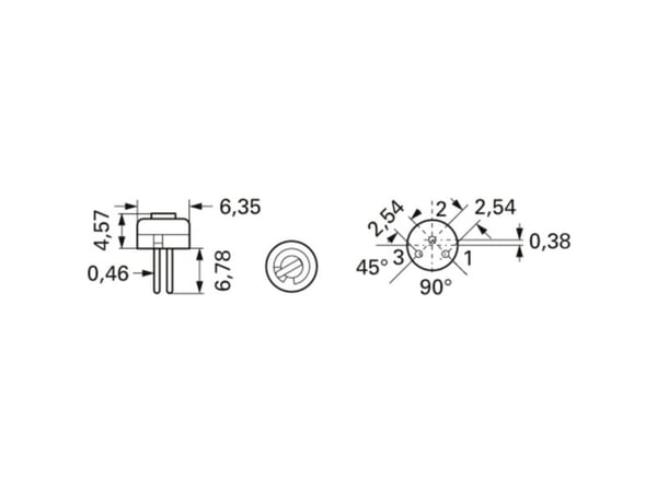 Bourns 3329H-1-503LF cermet-trimmer, lineær 0,5 W 50 k? 240–260° 1 stk