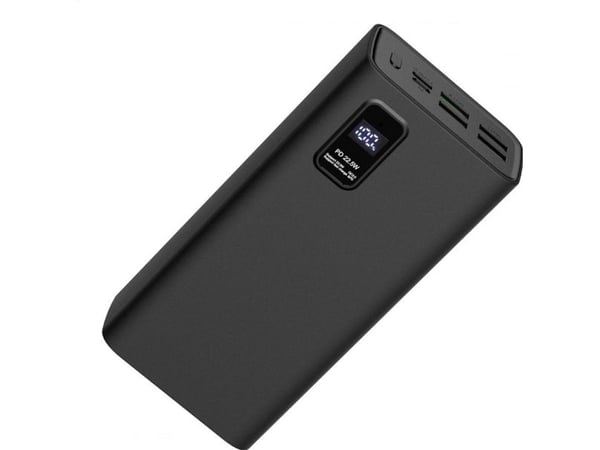Platinet PMPB30WQC728B, 30000 mAh, Lithium Polymer (LiPo), 3,7 V, Sort