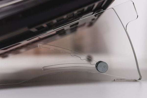 Bakker Elkhuizen Ergo-T 320 - Notebookstativ - 40.6 cm (16") - 14" - 16" - gjennomsiktig