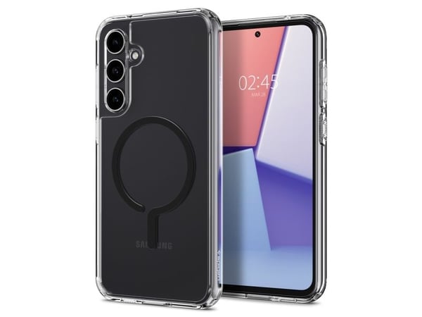 Spigen Ultra Hybrid OneTap MagFit, Etui, Samsung, Galaxy S23 FE (2023), 16,3 cm (6.4"), Sort, Gjennomsiktig