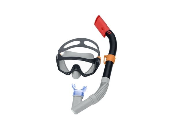 Bestway 24068 / 23, Voksen, Halv ansiktsmaske, Snorkling, Polykarbonat, Assorterte farger, 14 år