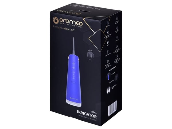 Oromed ORO-X DENT BLUE professionell smart vattentråd/irrigator