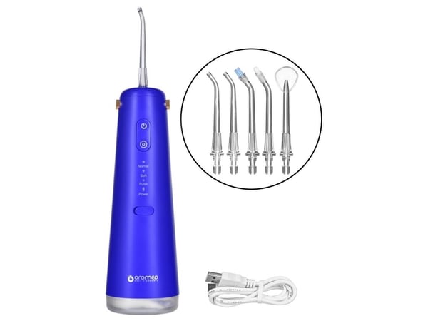 Oromed ORO-X DENT BLUE professionell smart vattentråd/irrigator