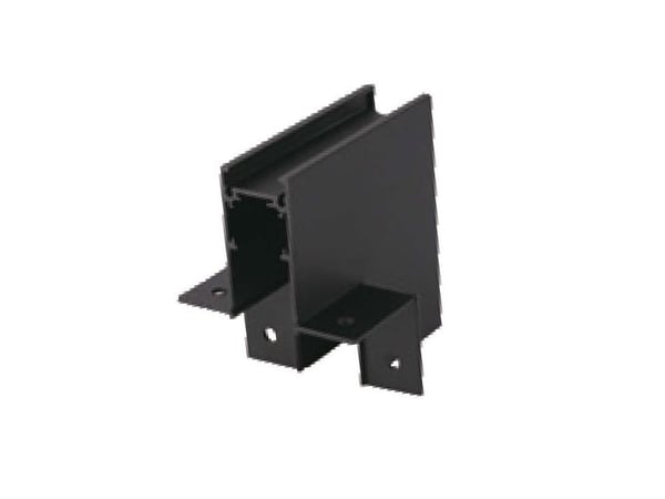 V-tac L-formet magnetisk systemtilkobling for justerbar vinkel, sort