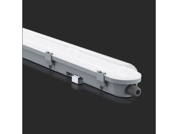 48W LED-lamppu T8, 150cm, 4000K, IP65, maitomainen kansi
