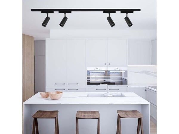 V-TAC 8W LED aksentlampe SMART med magnetfester, sort, 2700/6400K