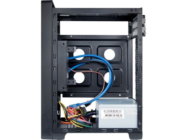 Chieftec Scorpion 3, Tower, PC, Svart, ATX, micro ATX, Mini-ITX, SPCC, Härdat glas, Blå, Grön, Röd