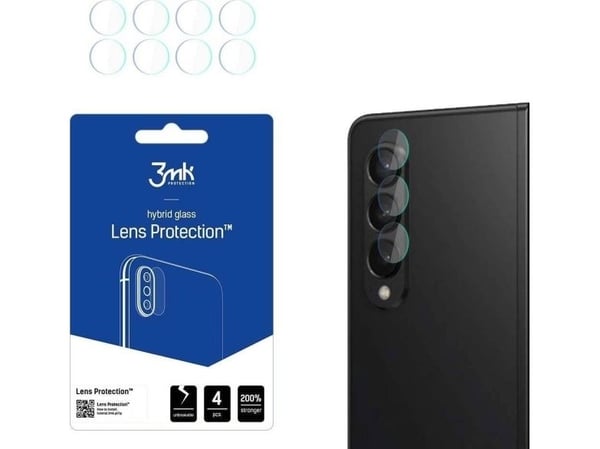 3MK 3MK Lens Protect Sam Z Fold5 (front) kameralinsebeskyttelse 4 stk