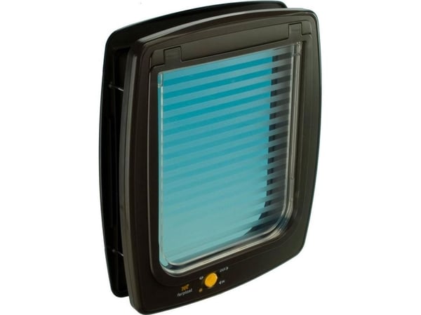 FERPLAST Swing 15 - Iso koiran ovi, ruskea