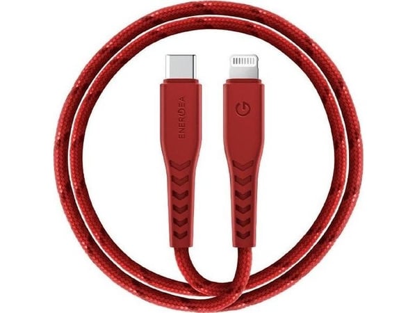 ENERGEA kaapeli Nyloflex USB-C - Lightning C94 MFI 1.5m valkoinen