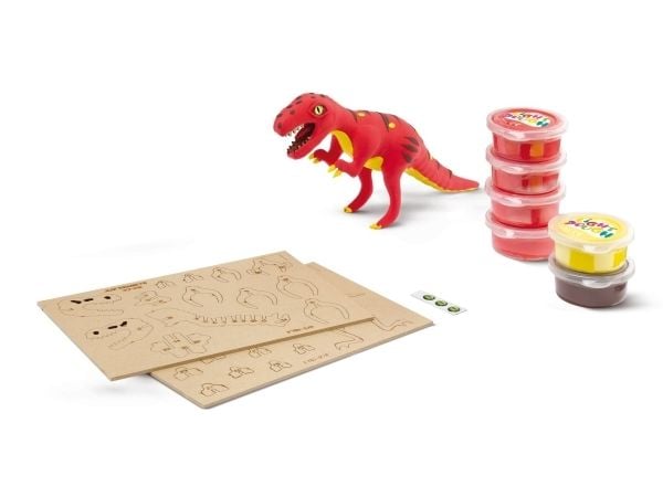 CREATIV plastmasse. Dinosaurfabrikken 907210