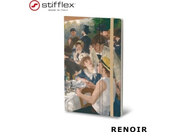 Stifflex notatbok STIFFLEX, 13x21 cm, 192 sider, Renoir