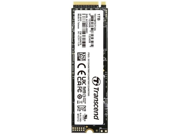 Transcend PCIe M.2 SSDs, 1 TB, M.2
