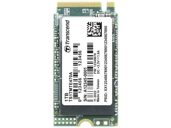 Transcend MTE470A, 1000 GB, M.2, 2000 MB/s