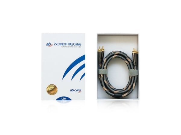 Ab Com AB HQ 2xCINCH-kabel 1,5 m