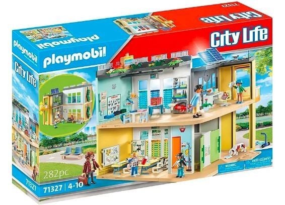 Playmobil City Life 71327, Skole, 4 år, Flerfarget, Plast