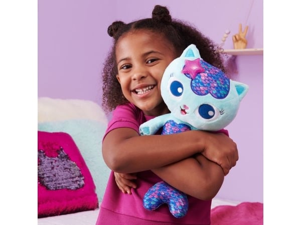 Gabby''s Dollhouse GDH PLH Feature Plush MerCat GML, Jente, 3 år, Gir fra seg lyd