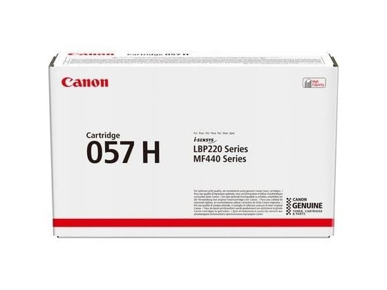 Canon 057 H - Hög kapacitet - svart - original - tonerkassett - för imageCLASS LBP228, LBP236, LBP237, MF455; i-SENSYS LBP233, LBP236, MF453, MF455