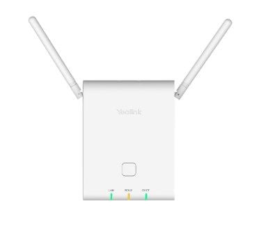 Yealink W90B - Trådløs telefonbasestasjon / VoIP telefonbasestasjon med anrops-ID - DECT\GAP - treveis anropskapasitet - SIP, SIP v2 - multilinjedr...