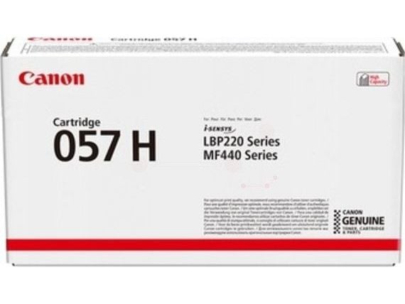 Canon 057 H - Hög kapacitet - svart - original - tonerkassett - för imageCLASS LBP228, LBP236, LBP237, MF455; i-SENSYS LBP233, LBP236, MF453, MF455