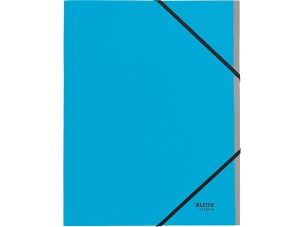 Leitz Recycle - Klassifikasjonsmappe - 6 rom - for A4 (210 x 297 mm) - med fliker - blå