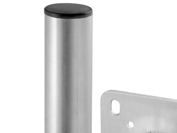 Goobay - Monteringssett (veggbrakett) - for satellittantenne - aluminium - hvit