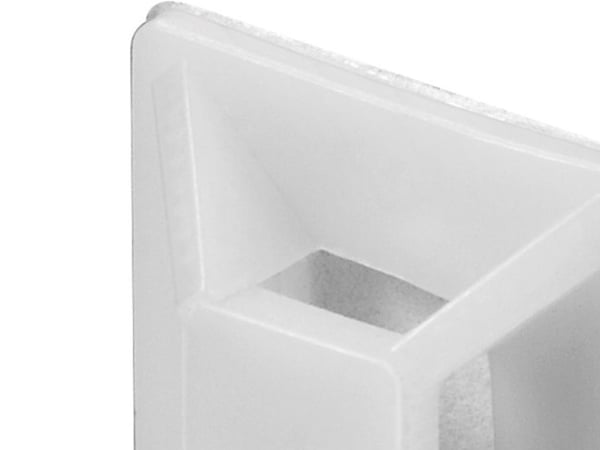 Goobay KBS 19-3.6 natur (100 pcs), Valkoinen, 19 mm, 19 mm