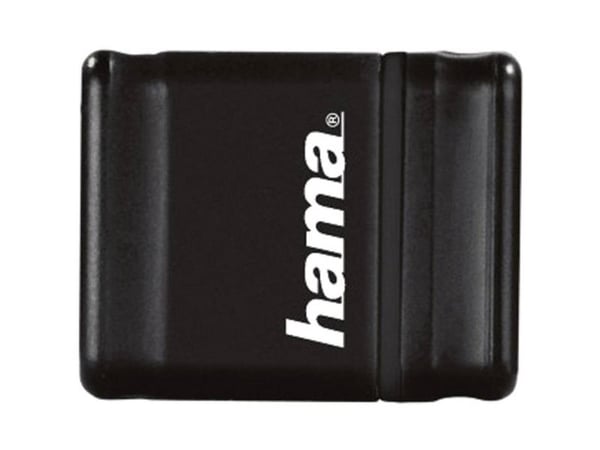 Hama Smartly USB 2.0 16GB black, 16 GB, USB Type-A, 2.0, Svart
