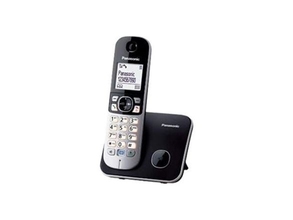 Panasonic KX-TG6811FXB - Trådlös telefon med nummerpresentation - DECT\GAP