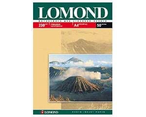 Lomond Photo Inkjet Paper Glossy 230 g/m2 A4/50, Gloss, 230 g/m², 767 g, Tyskland