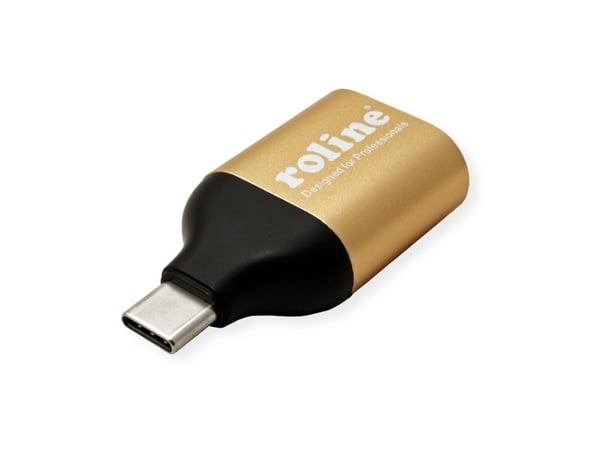 ROLINE 12.03.3233, 3.2 Gen 1 (3.1 Gen 1), USB Type-C, VGA (D-Sub)-utgang, 1920 x 1080 piksler