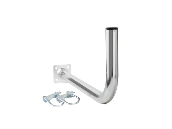 Extralink L600 BALCONY HANDLE MOUNT WITH U-BOLTS M8, Rustfritt stål, Vinkelbrakett, 16 kg, Stål, Generelle formål, Galvanisert belegg