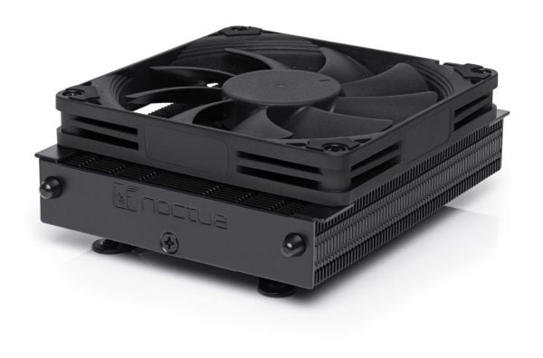 Noctua chromax.black NH-L9a-AM5 - Kabinettvifte - kompakt - (for: AM5) - kobber - 92 mm - chromax.black