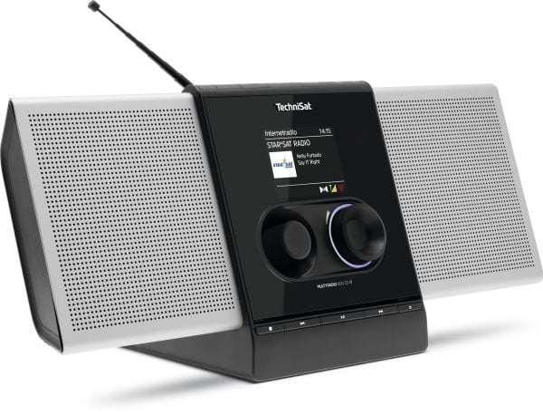 TechniSat MULTYRADIO 600 CD IR, Internett, Analog og digital, DAB+, UKW, 174 - 240 MHz, PLL, 40 W