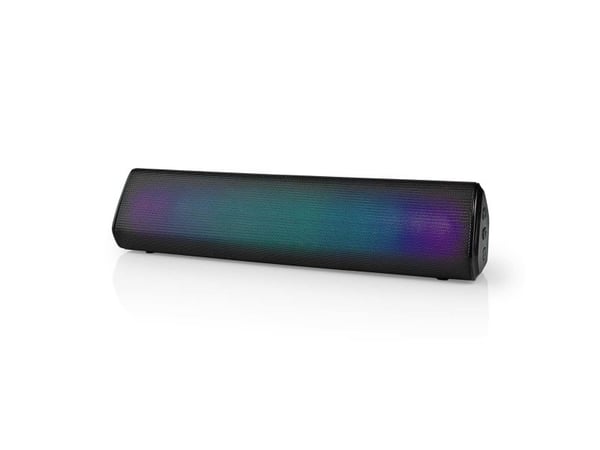 Nedis SPBT2006BK, 2-vägs, 2.0 kanaler, trådlös, 6 W, 80 - 18000 Hz, svart
