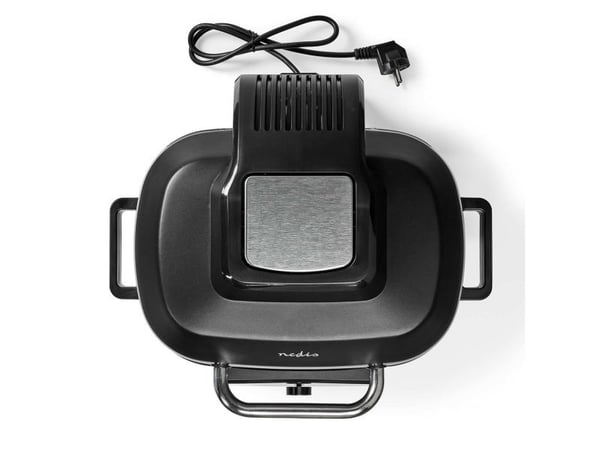 Nedis KAAFG600BK, Varmluftsfrityr, 6 l, 120 °C, 265 °C, 120 min, Single/enkelt