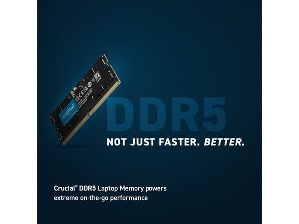 Crucial DDR5-5600 Kit 16GB 2x8GB SODIMM CL46 (16Gbit) (16GB)