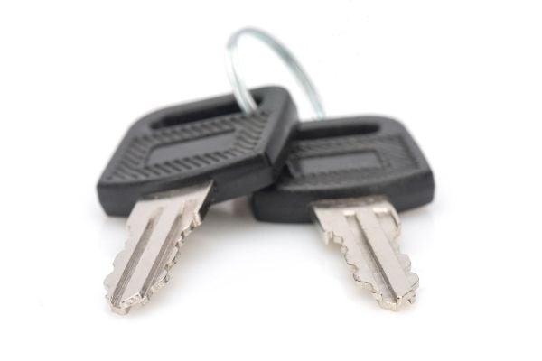 Digitus DN-KEY-WM, Lukitusavain, Musta, Hopea, Kiina, 5 mm, 45 mm, 20 mm