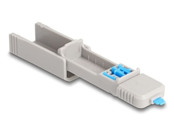 Delock - Mikro-USB-portblokkering - grå, blå (en pakke 5)