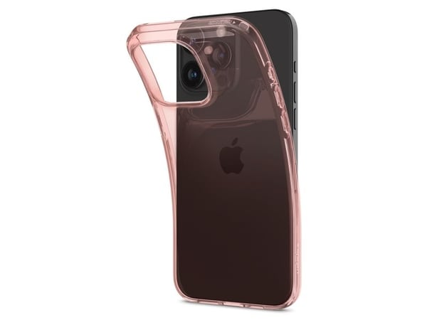 Spigen Crystal Flex, Suojus, Apple, iPhone 15 Pro Max, 17 cm (6.7"), Ruusu