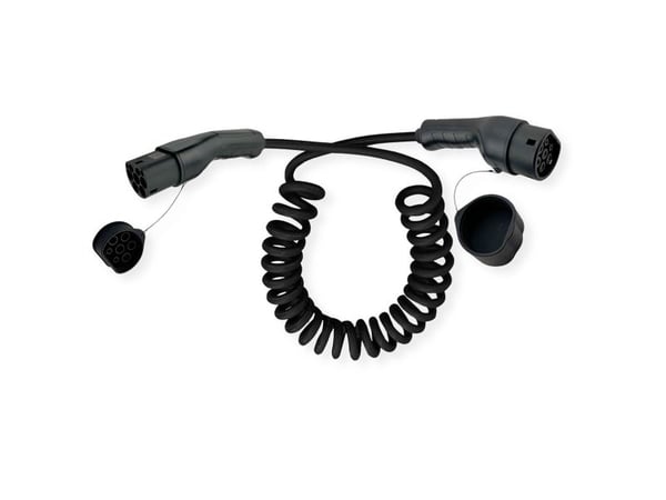 ROLINE 19080047, Sort, Type 2, Type 2, Rett, Rett, IP54, IP65