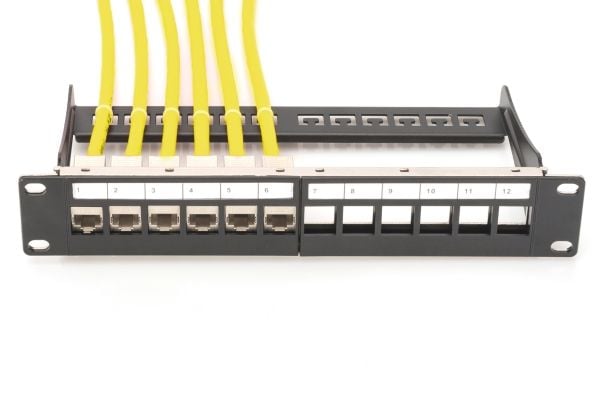 DIGITUS Professional - Samlet kabel - 500 m - 8 mm - S/FTP, PiMF - simpleks - CAT 7a - IEEE 802.5/IEEE 802.3 - halogenfri, riser, solid - svovelgul...