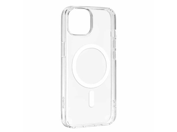 PURO PUIPC1561LITEMAGTR, Suojus, Apple, IPhone 15, 15,5 cm (6.1"), Läpinäkyvä PURO PUIPC1561LITEMAGTR, Suojus, Apple, IPhone 15, 15,5 cm (6.1"), Läpinäkyvä