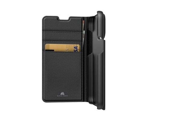 Black Rock The Classic, Lommebok-etui, Apple, iPhone 15 Pro Max, 17 cm (6.69"), Sort