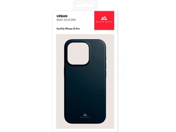 Black Rock Mag Urban, Etui, Apple, iPhone 15 Pro, 15,5 cm (6.12"), Blå