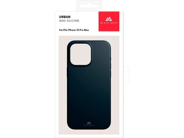 Black Rock Mag Urban, Suojus, Apple, iPhone 15 Pro Max, 17 cm (6.69"), Sininen