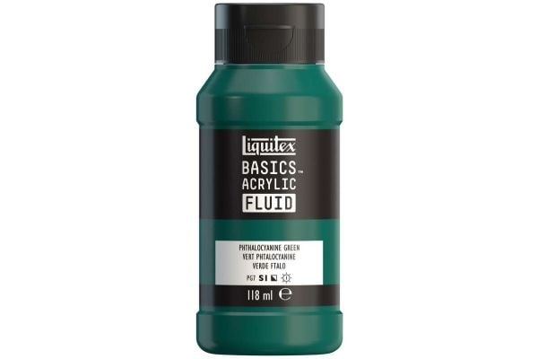 Basics fluid 118 ml phthaloyanine green row 317